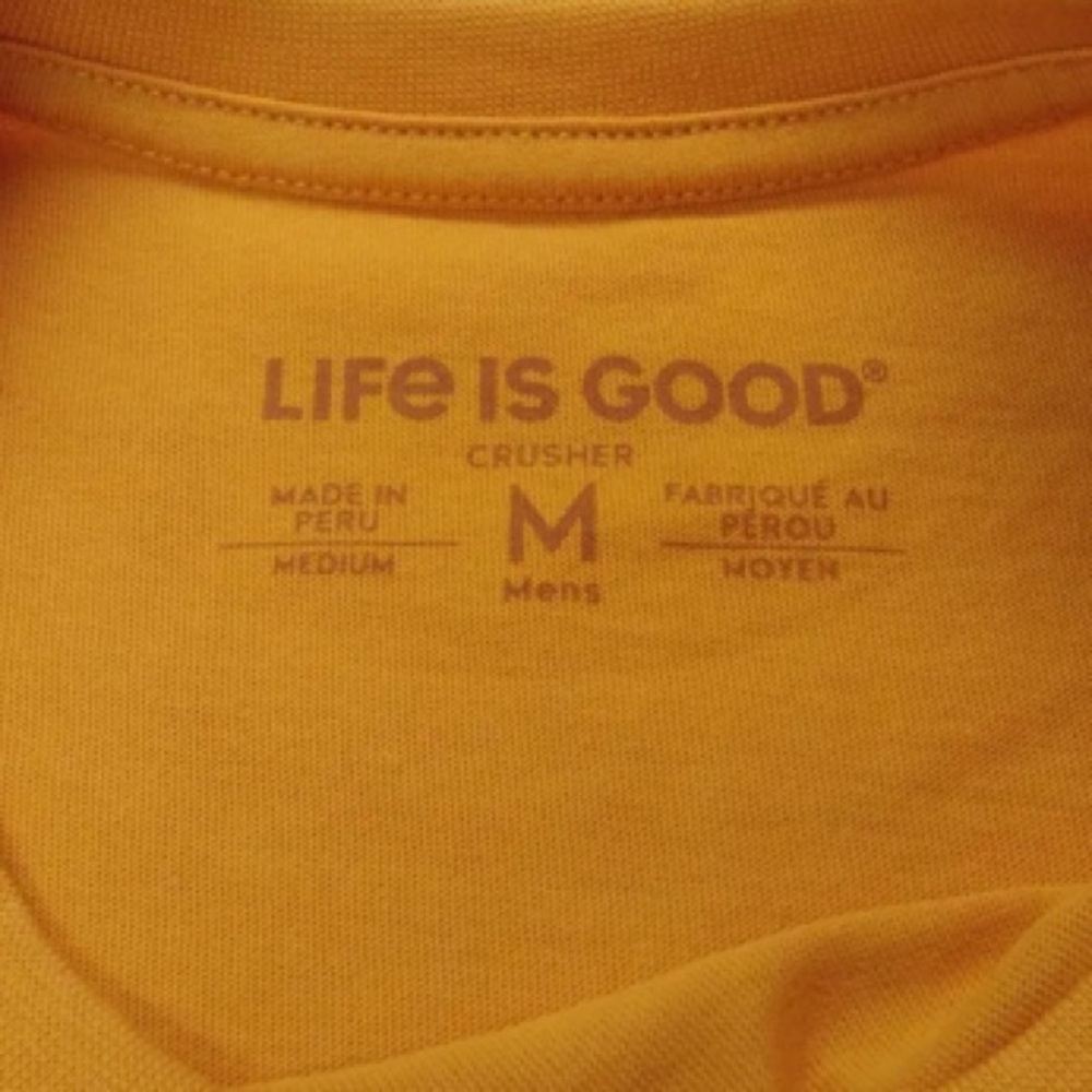 Life is Good Social Network Crusher T-Shirt M - Picture 5 of 6